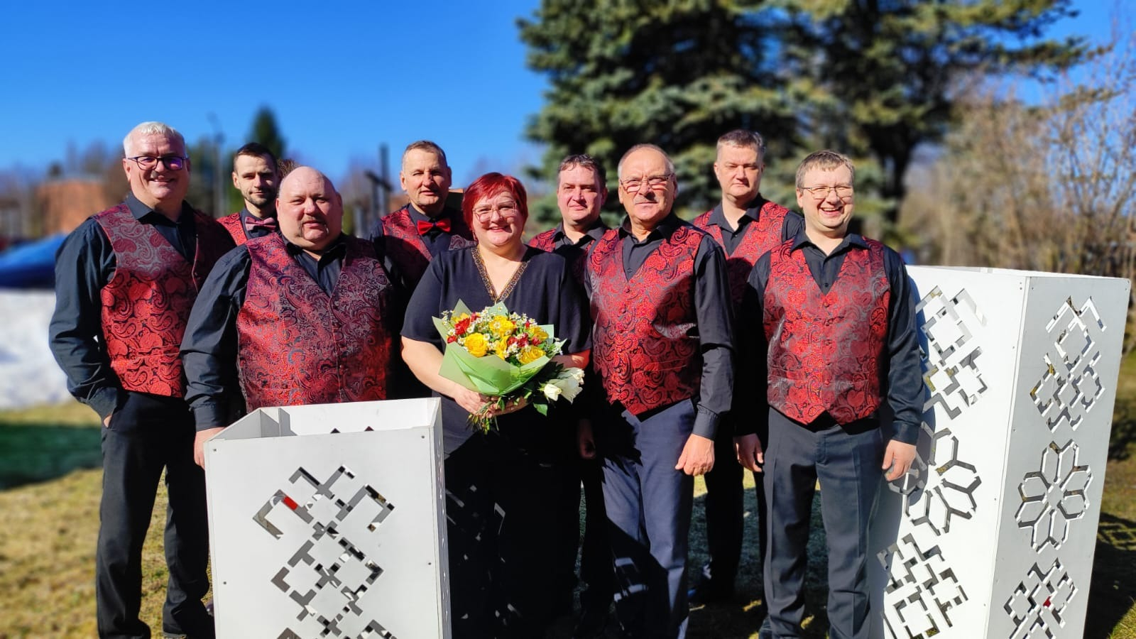 Riebiņu Kultūras namā norisinājās vokālo ansambļu otrās kārtas skate