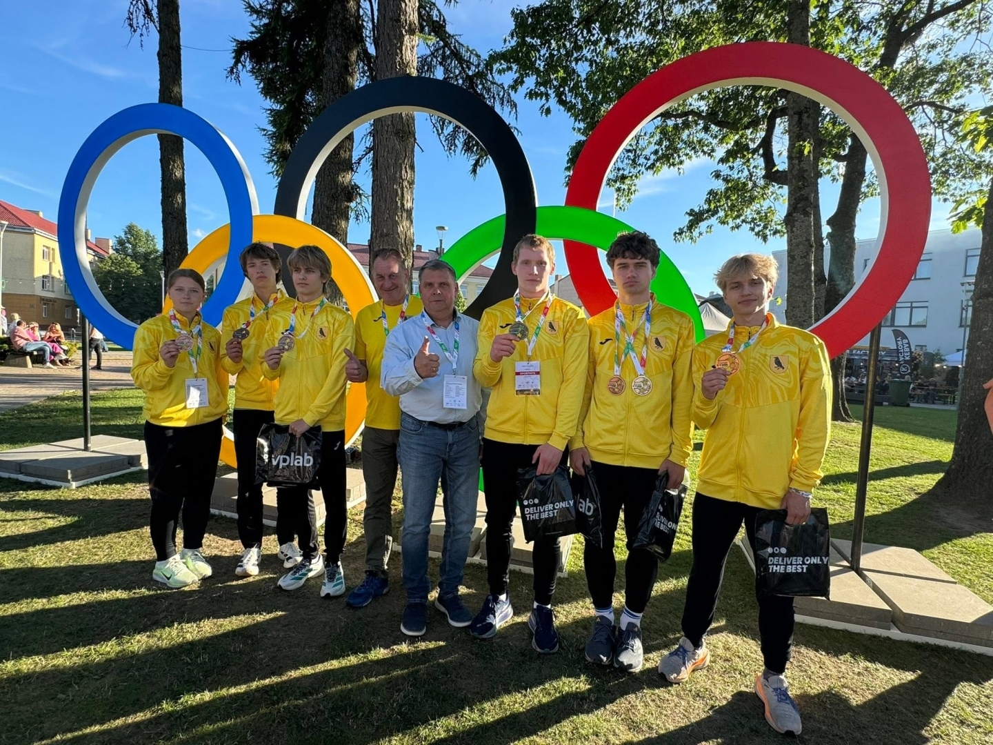 Preiļu novada jauniešu starti Latvijas X Jaunatnes olimpiādē