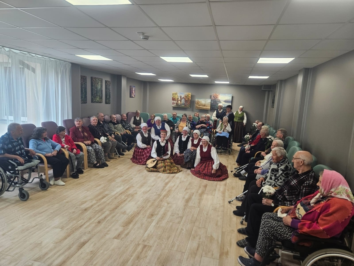Septembris sociālās aprūpes centrā "Vārkava"