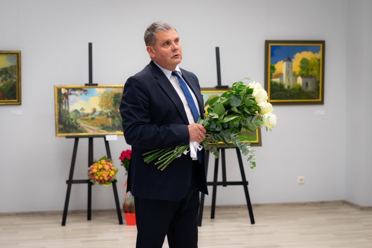 Atzīmējot Jāņa Streiča 90 gadu jubileju, atklāta ceļojošā izstāde "Cilvēka bērns Jānis Streičs" un gleznu katalogs "Veca mīlestība nerūs"