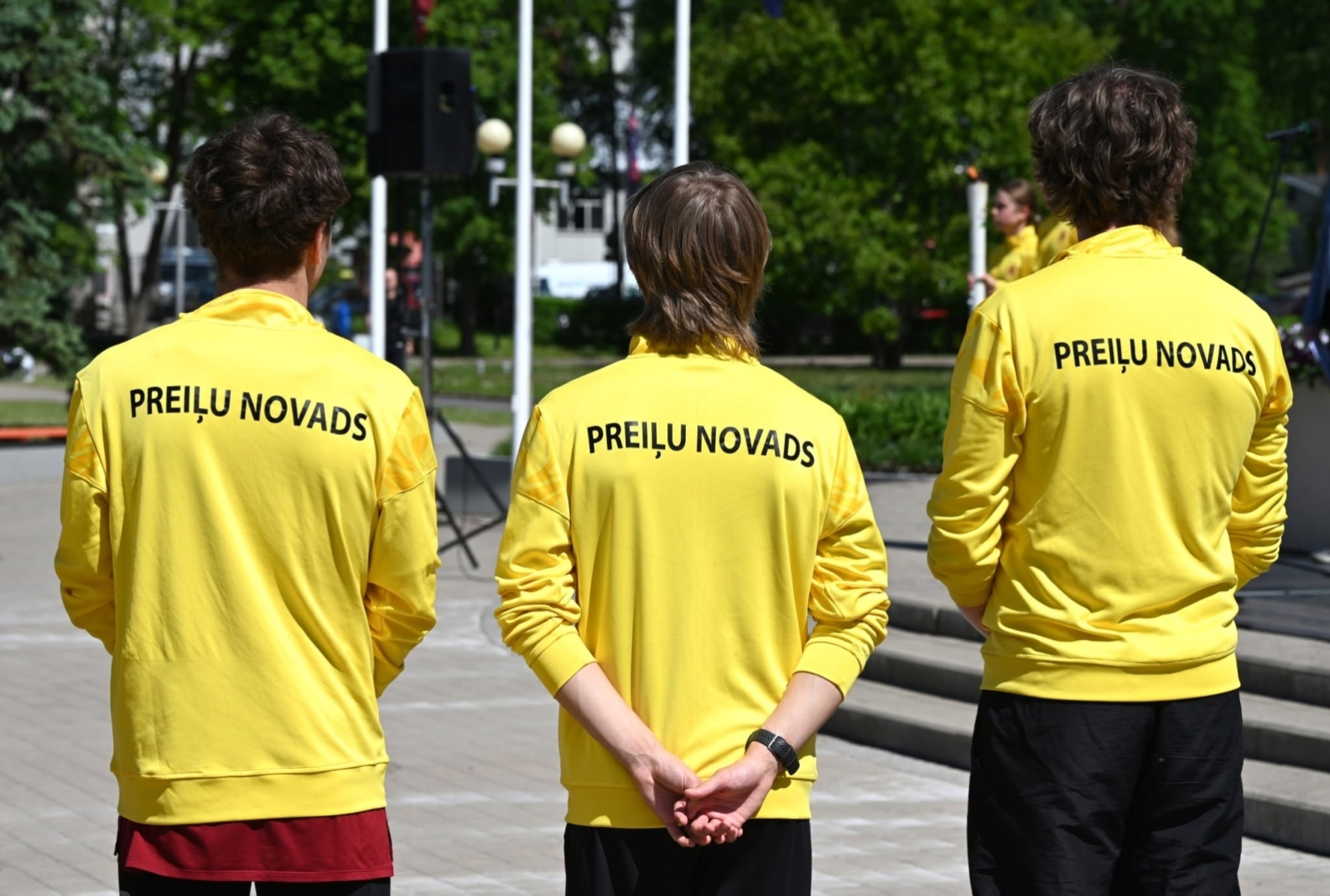 Preiļos tika uzņemta Latvijas Jaunatnes X Olimpiādes lāpa