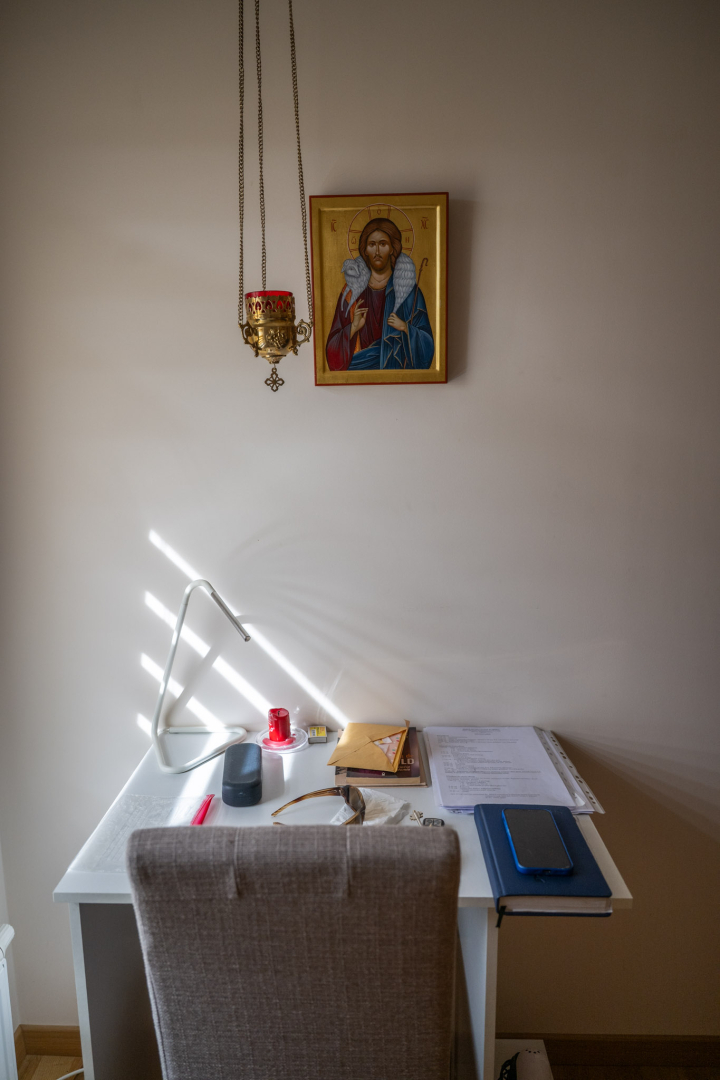 Preiļu novada komanda Utenā gleznoja Jēzus ikonas