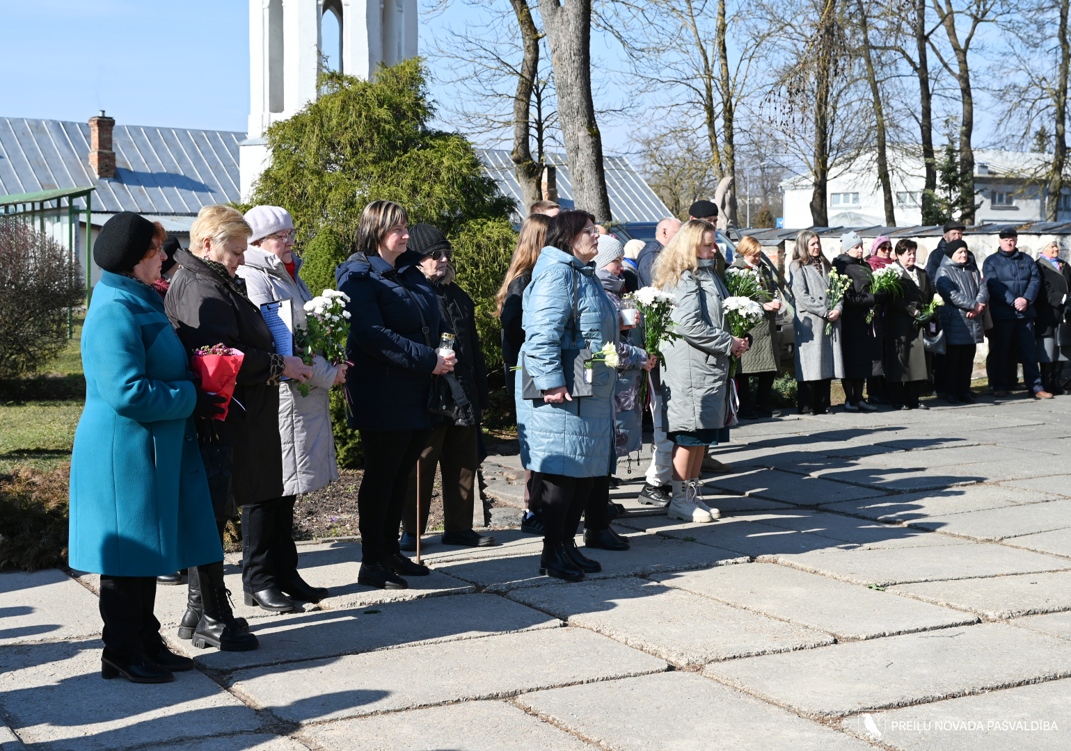 Komunistiskā genocīda upuru piemiņas dienas pasākums Preiļos