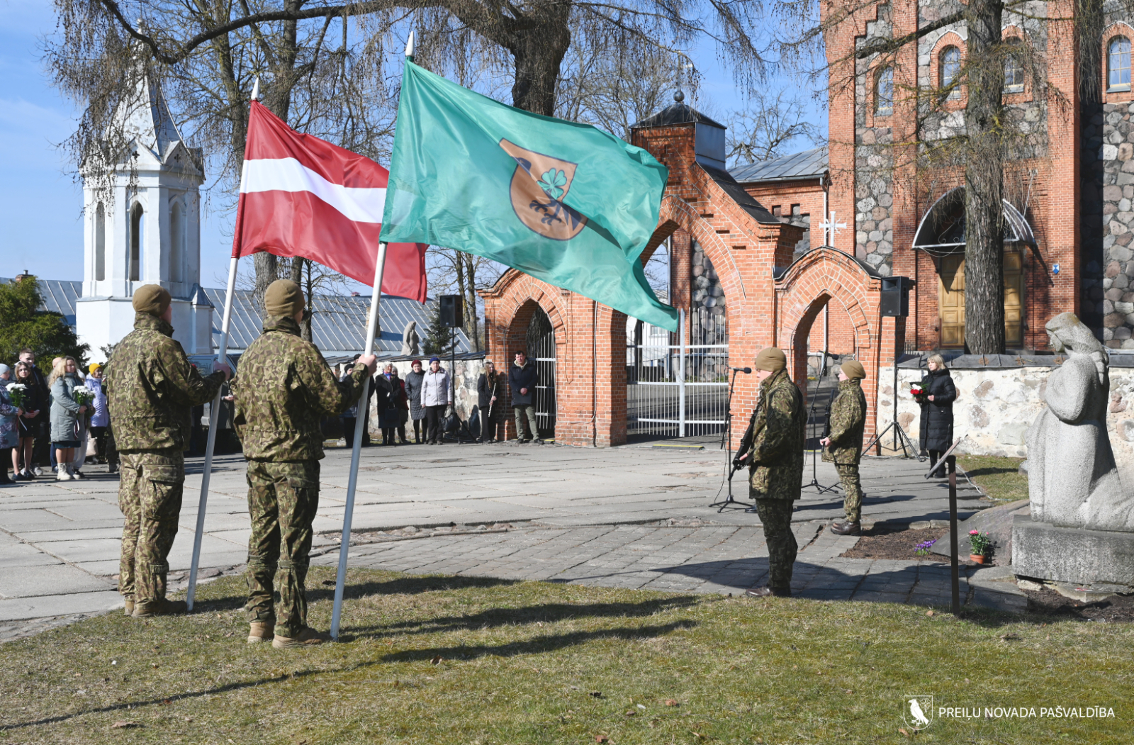 Komunistiskā genocīda upuru piemiņas dienas pasākums Preiļos