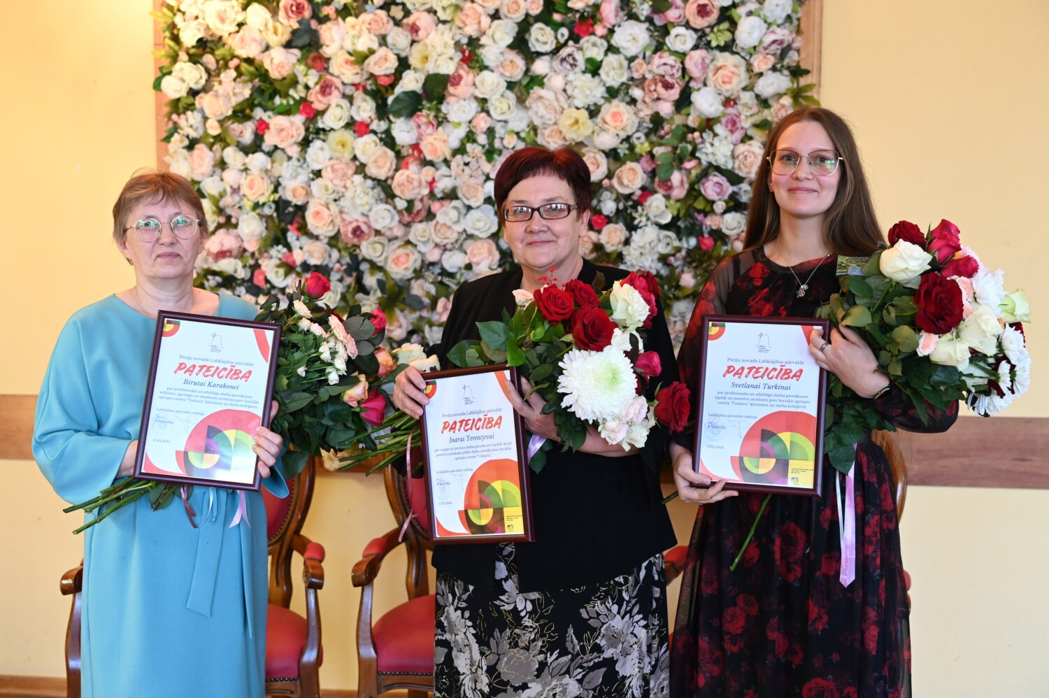 Pasaules sociālā darba dienā tika sumināti Labklājības pārvaldes darbinieki