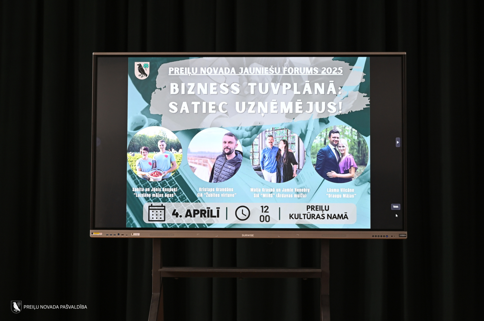 Preiļu novada Jauniešu forums 2025 – iespēja ielūkoties uzņēmējdarbības pasaulē
