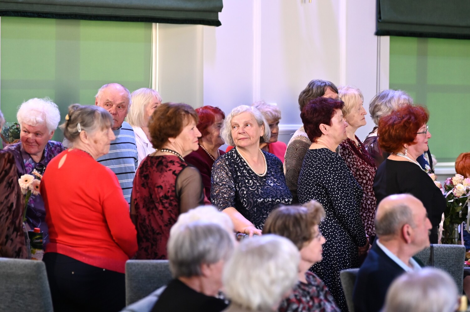 Preiļu novada Pensionāru biedrības 25 gadu jubilejas svētki "Kad gadiem es pāri skatos..."