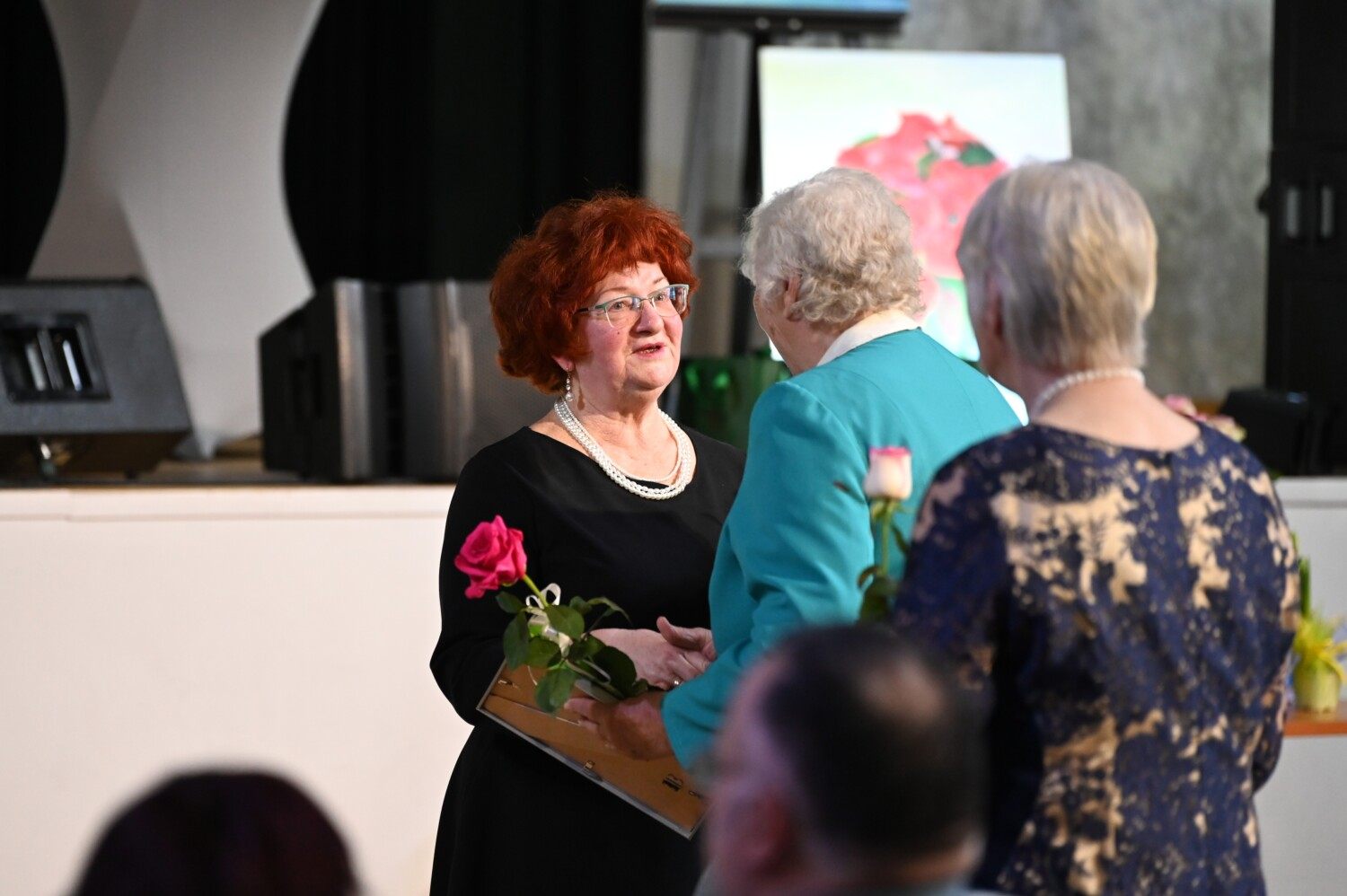 Preiļu novada Pensionāru biedrības 25 gadu jubilejas svētki "Kad gadiem es pāri skatos..."
