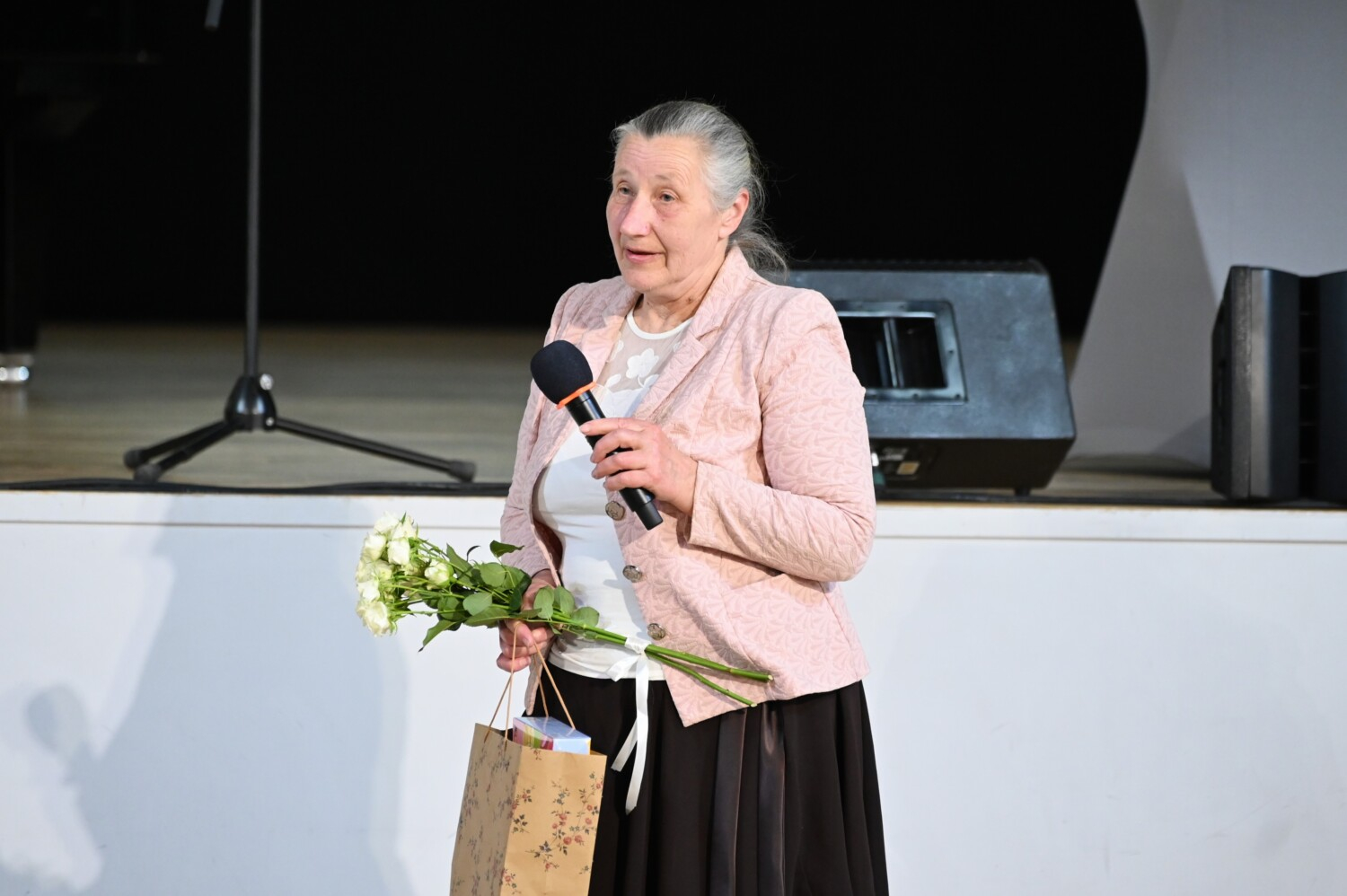 Preiļu novada Pensionāru biedrības 25 gadu jubilejas svētki "Kad gadiem es pāri skatos..."