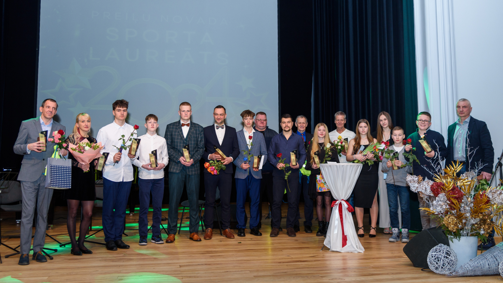 Apbalvoti 2024. gada Preiļu novada laureāti sportā
