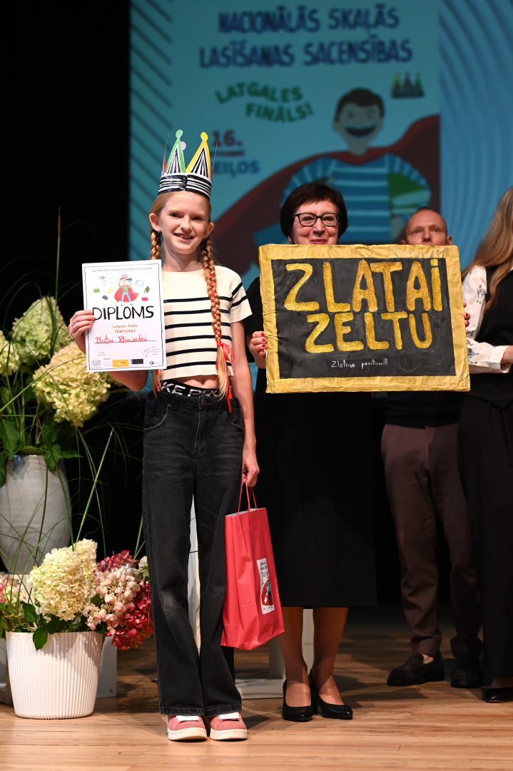 Nacionālās skaļās lasīšanas sacensības Latgales fināls Preiļos