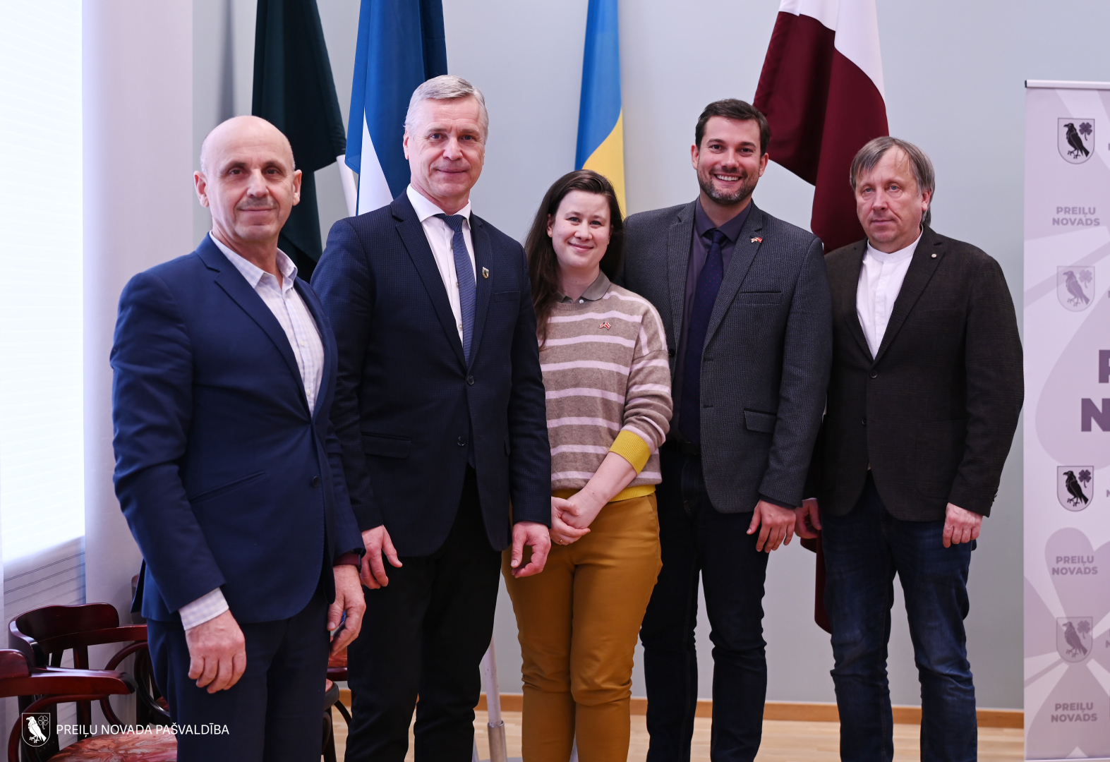 Preiļos viesojas ASV vēstniecības Latvijā pārstāvji