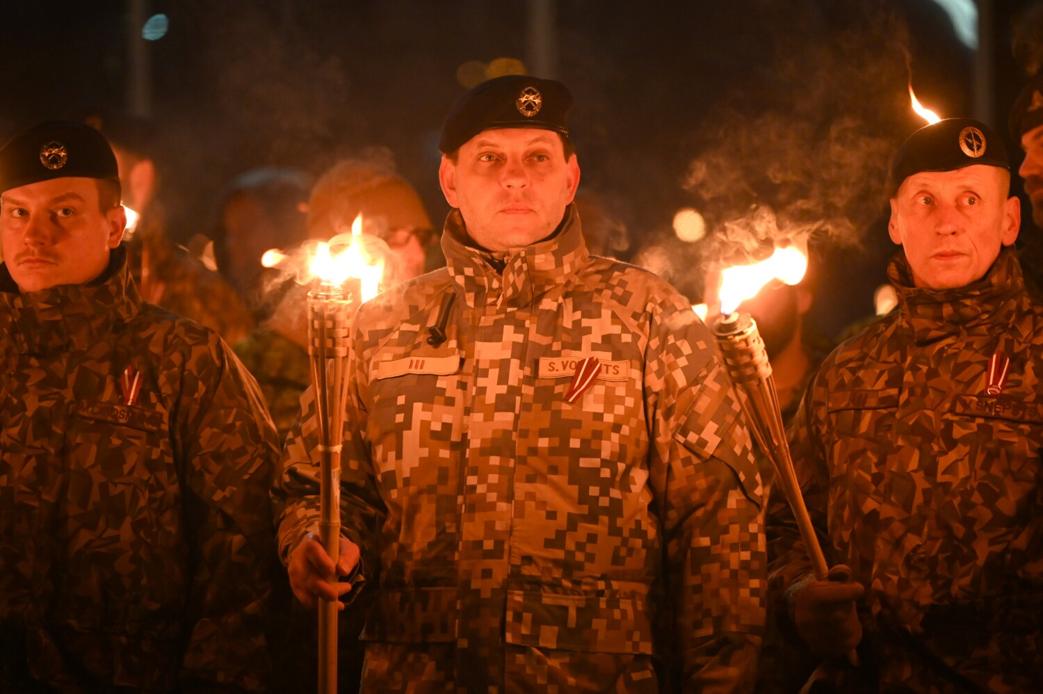 Lāčplēša dienas lāpu gājiens Preiļos