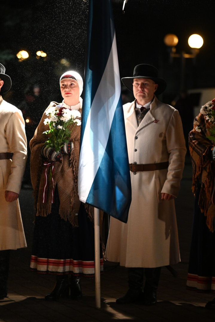 Lāčplēša dienas lāpu gājiens Preiļos