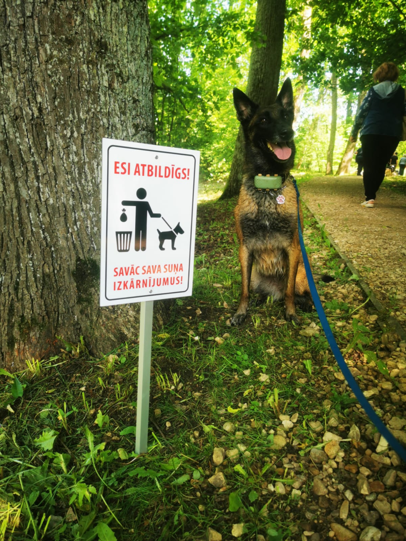 Preiļu pils parkā notikusi suņu un viņu saimnieku zibakcija
