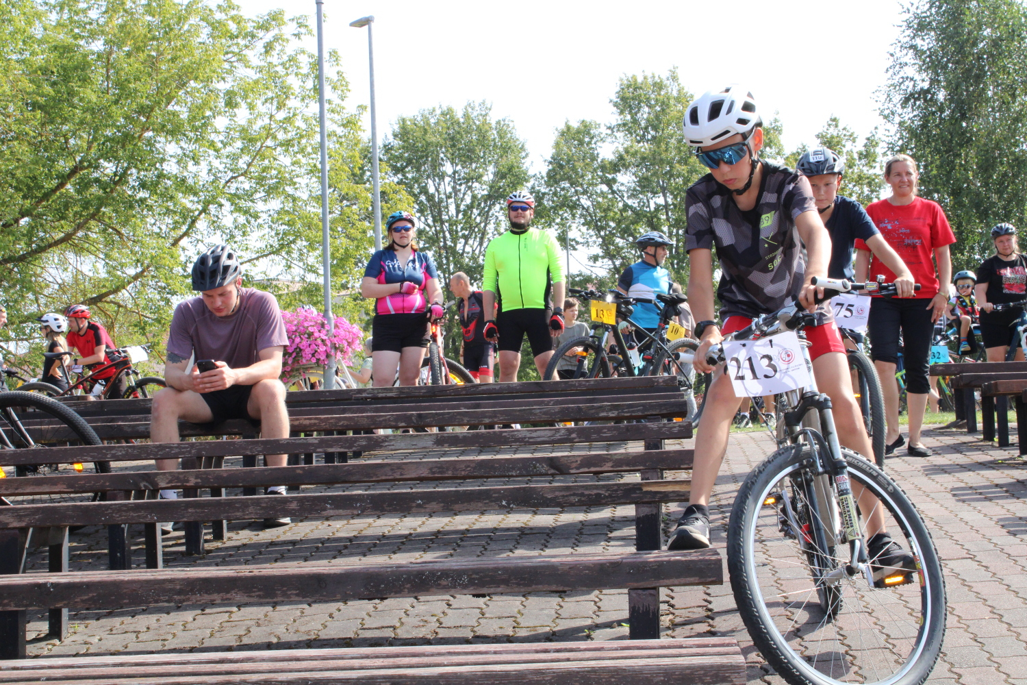 Aglonas tautas velosporta svētki "Ar veļiku pa Aglyunu"