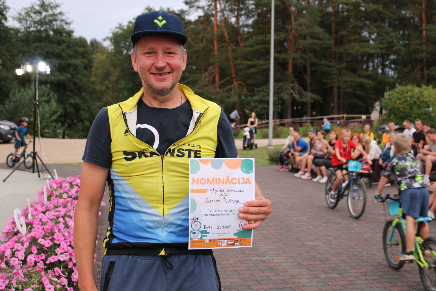 Aglonas tautas velosporta svētki "Ar veļiku pa Aglyunu"