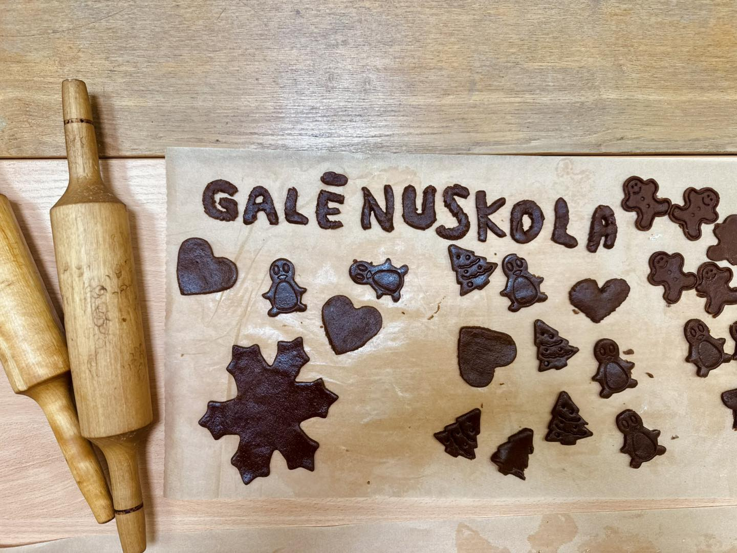 Ziemassvētku piparkūku darbnīcas Riebiņu MJIC “Pakāpieni”, Galēnu un Vārkavas pamatskolās