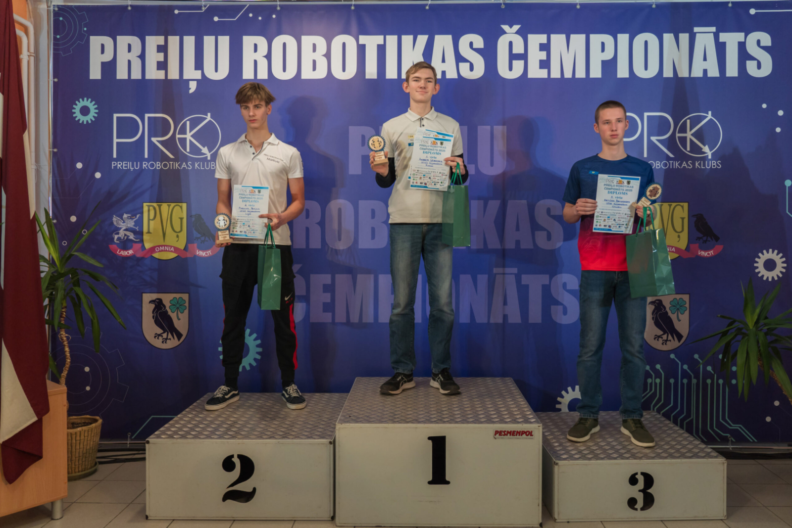 Aizvadīts 17. Latvijas robotikas čempionāta 7. Preiļu robotikas čempionāta posms