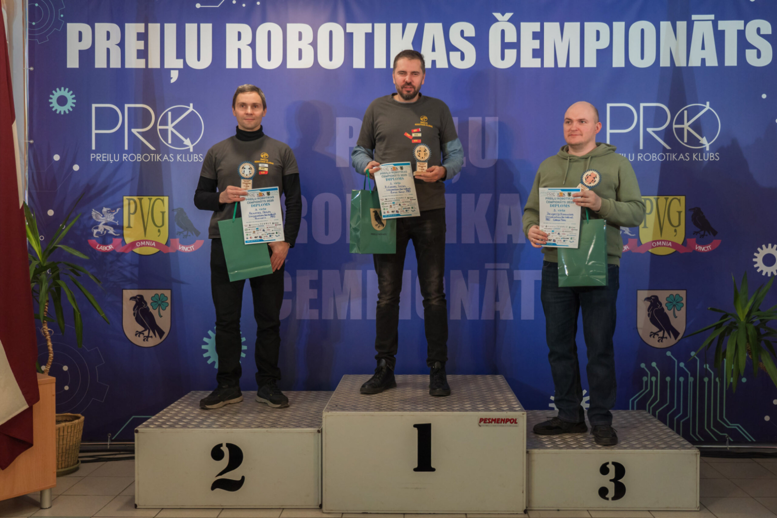 Aizvadīts 17. Latvijas robotikas čempionāta 7. Preiļu robotikas čempionāta posms