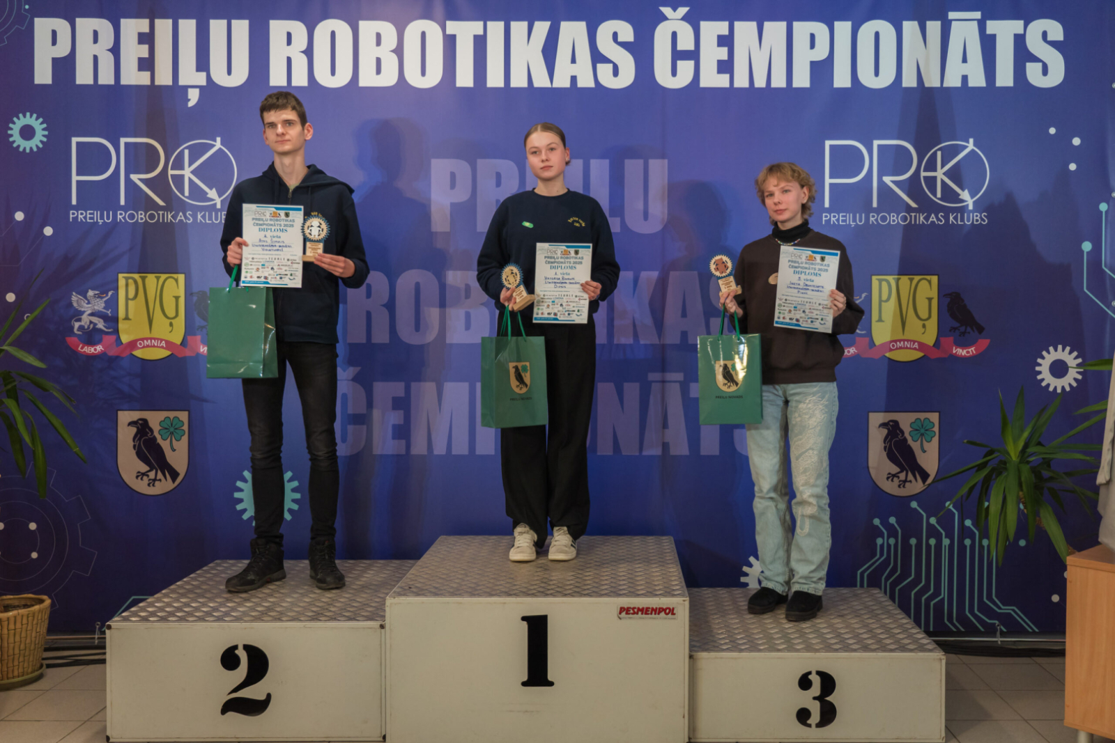 Aizvadīts 17. Latvijas robotikas čempionāta 7. Preiļu robotikas čempionāta posms