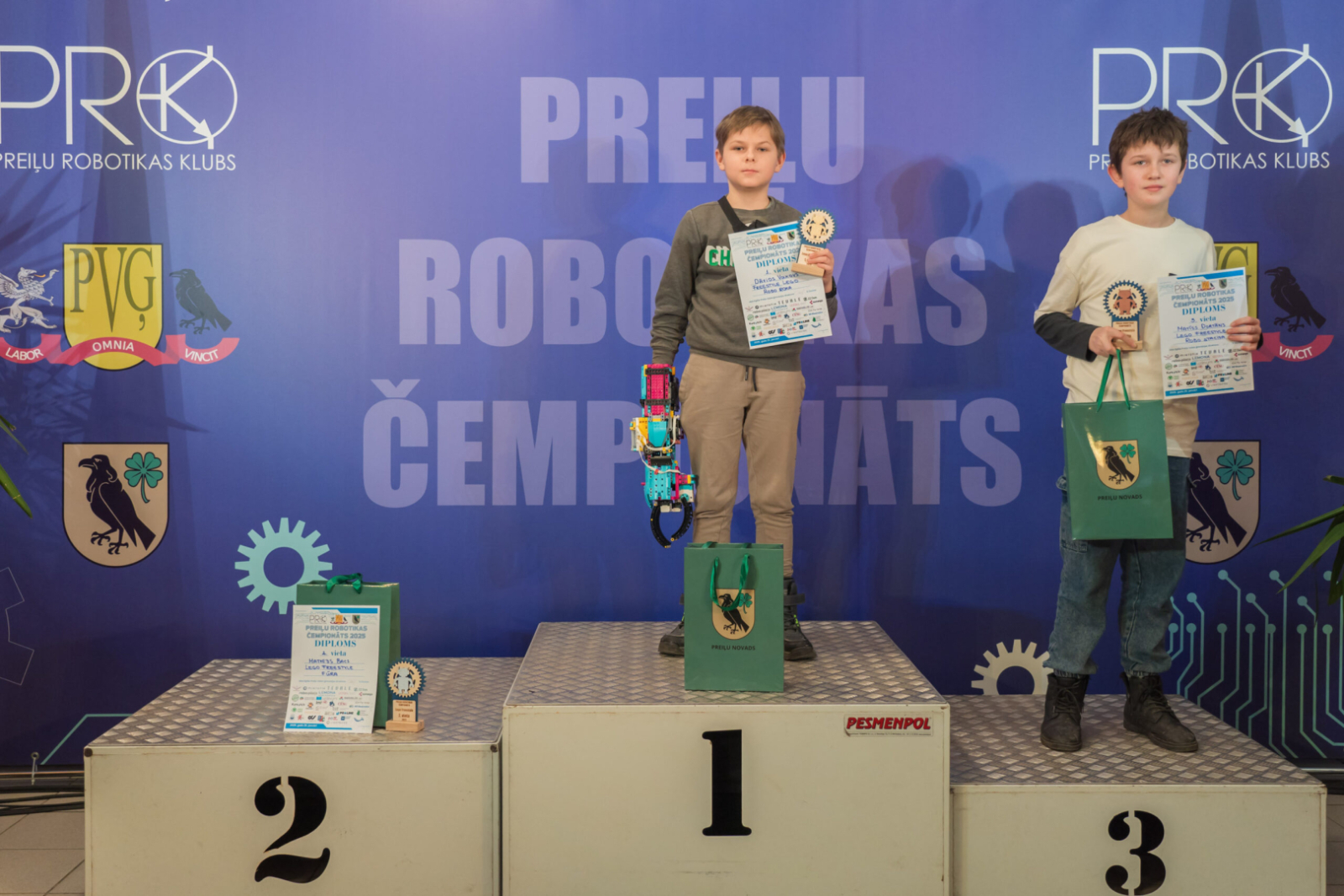 Aizvadīts 17. Latvijas robotikas čempionāta 7. Preiļu robotikas čempionāta posms