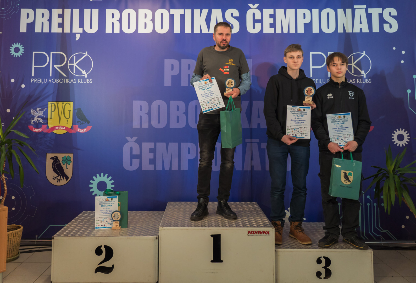 Aizvadīts 17. Latvijas robotikas čempionāta 7. Preiļu robotikas čempionāta posms