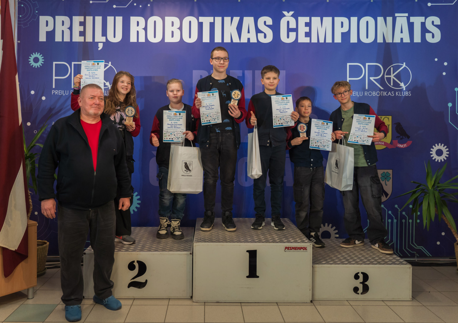 Aizvadīts 17. Latvijas robotikas čempionāta 7. Preiļu robotikas čempionāta posms