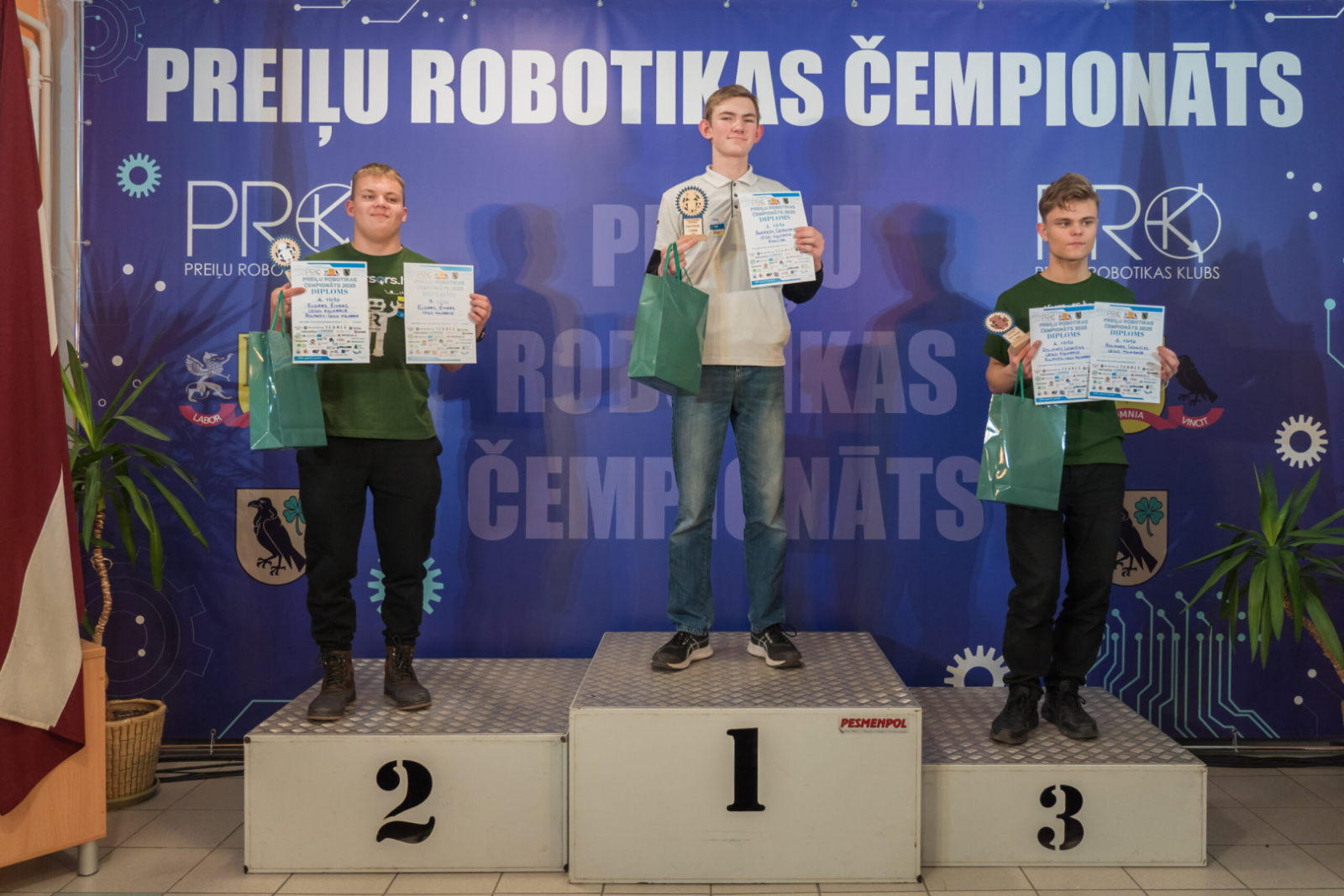 Aizvadīts 17. Latvijas robotikas čempionāta 7. Preiļu robotikas čempionāta posms