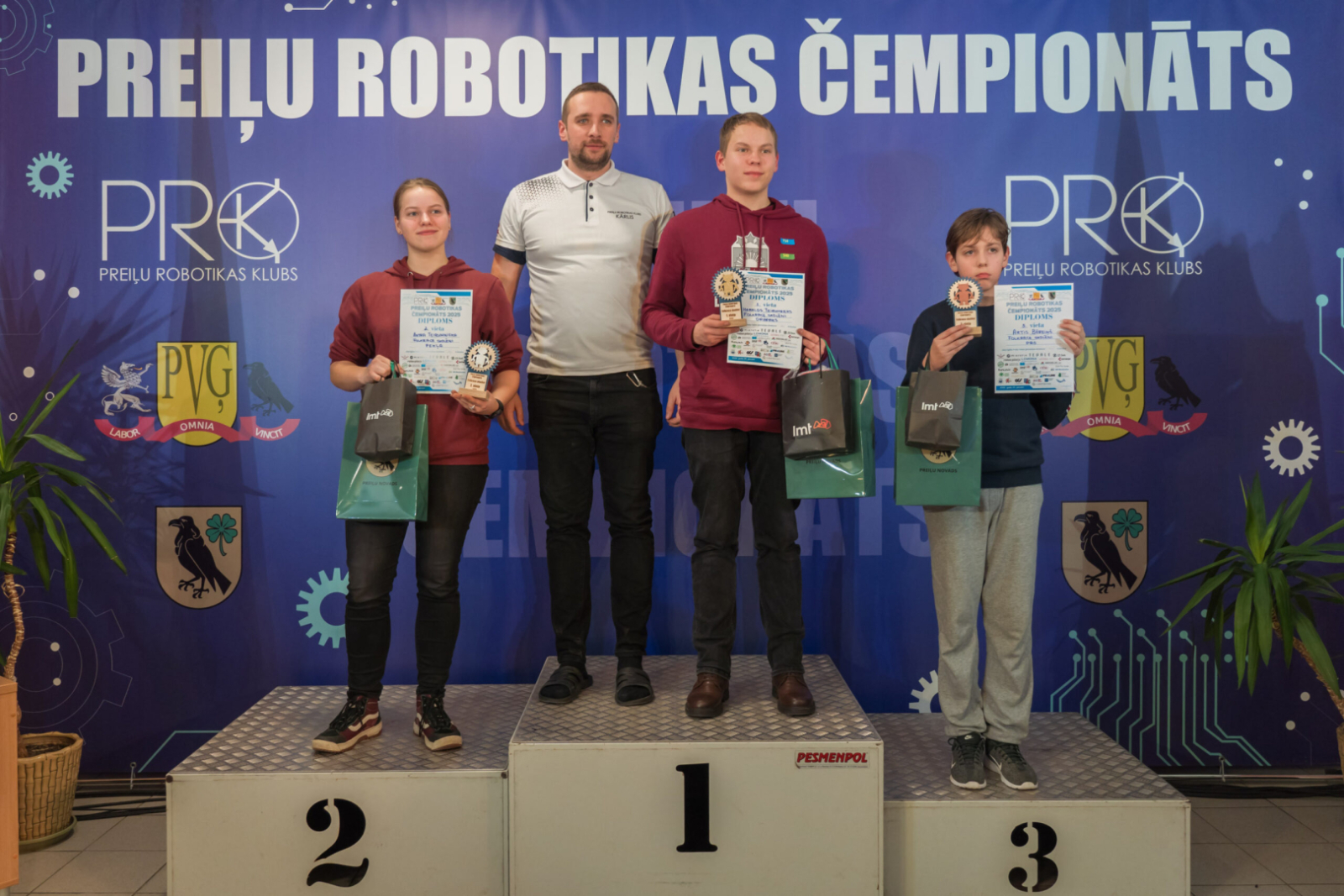 Aizvadīts 17. Latvijas robotikas čempionāta 7. Preiļu robotikas čempionāta posms