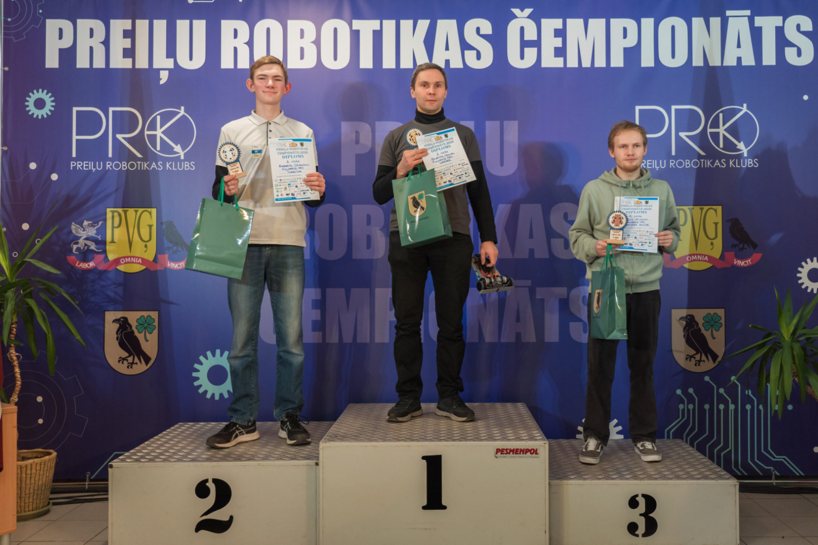 Aizvadīts 17. Latvijas robotikas čempionāta 7. Preiļu robotikas čempionāta posms