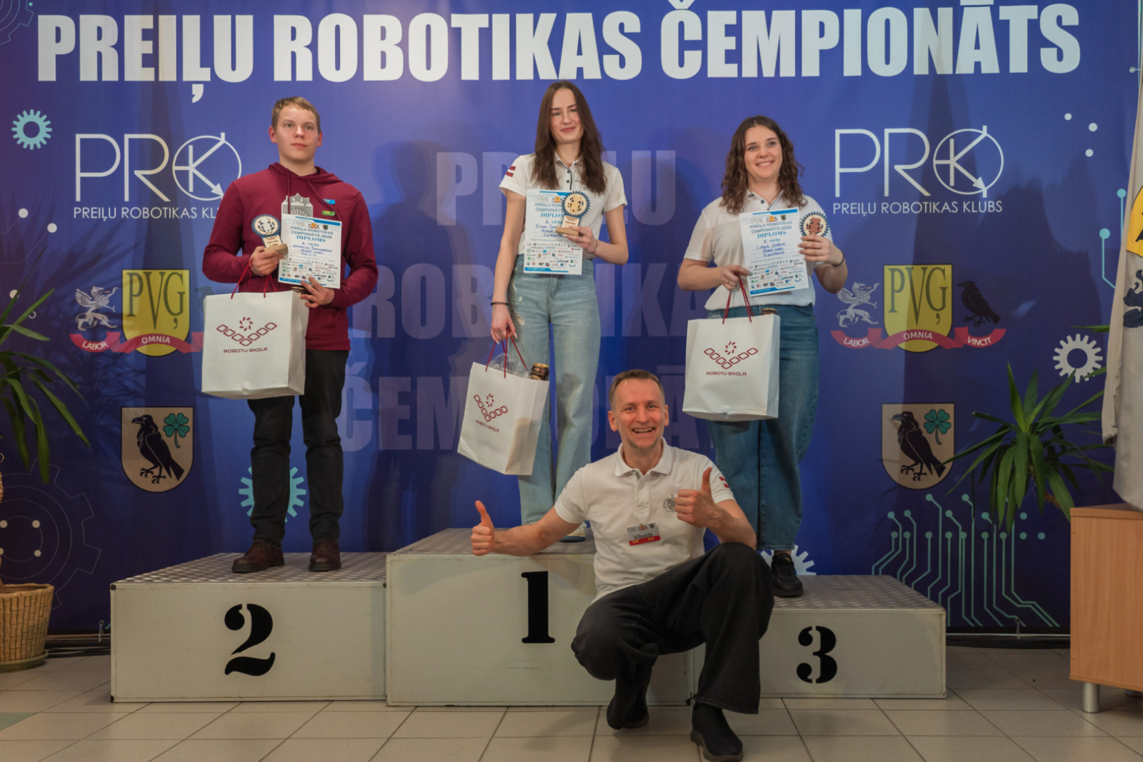 Aizvadīts 17. Latvijas robotikas čempionāta 7. Preiļu robotikas čempionāta posms