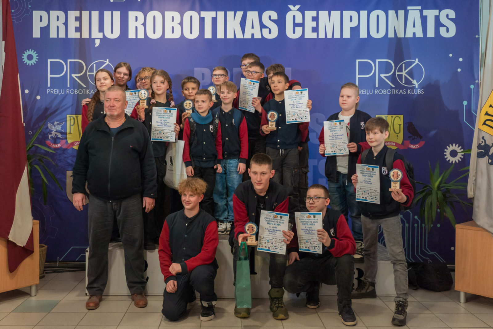 Aizvadīts 17. Latvijas robotikas čempionāta 7. Preiļu robotikas čempionāta posms