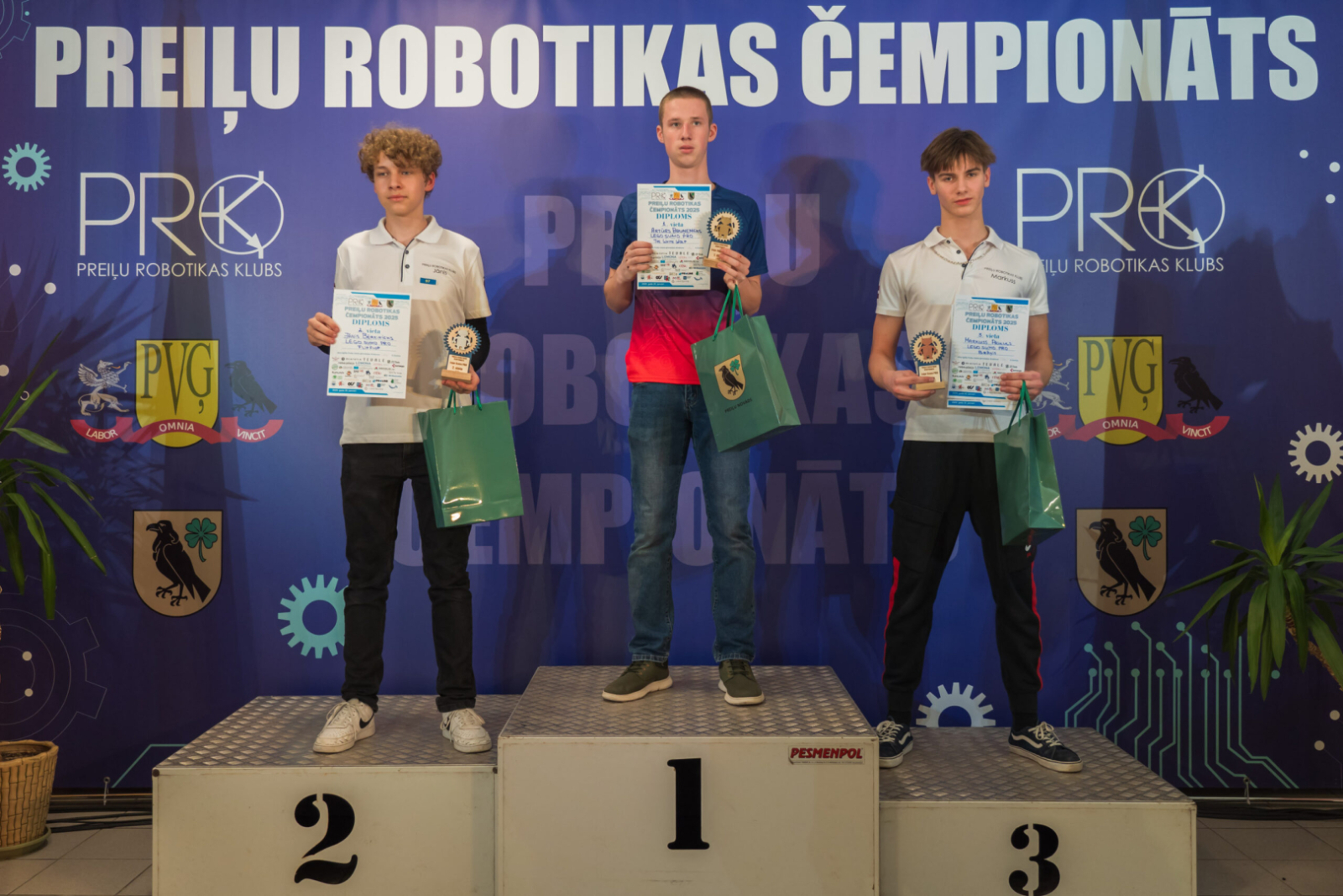 Aizvadīts 17. Latvijas robotikas čempionāta 7. Preiļu robotikas čempionāta posms
