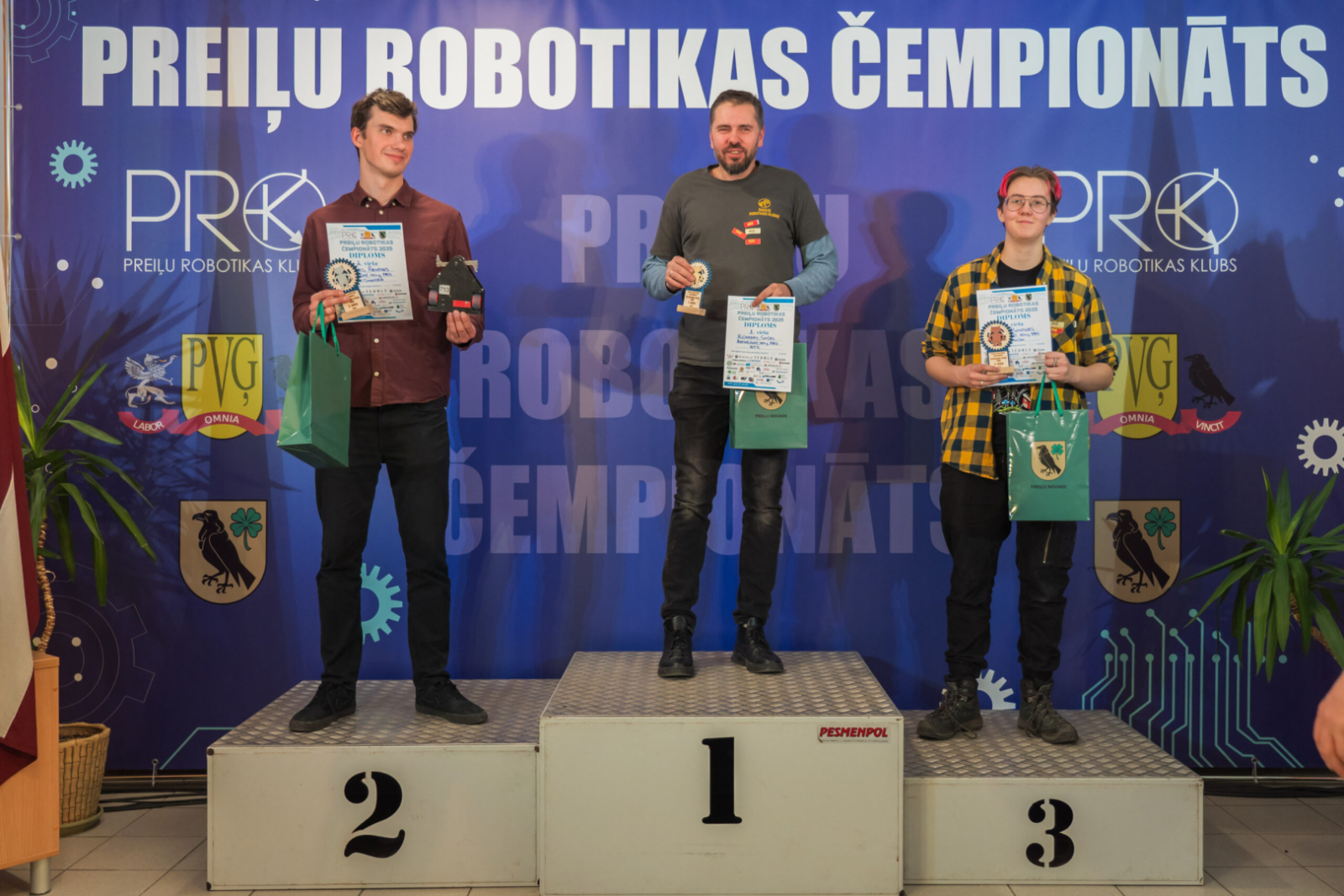 Aizvadīts 17. Latvijas robotikas čempionāta 7. Preiļu robotikas čempionāta posms