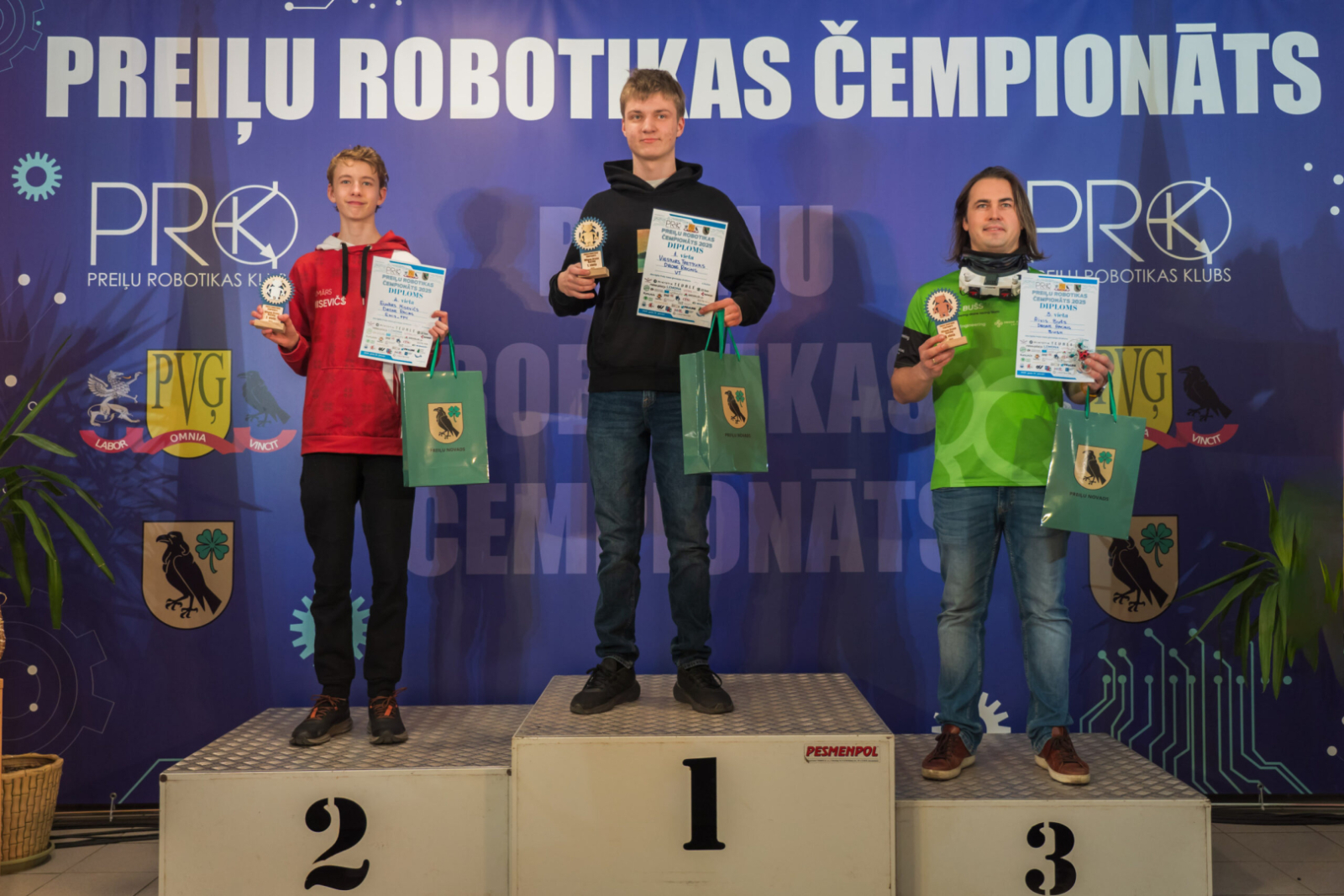 Aizvadīts 17. Latvijas robotikas čempionāta 7. Preiļu robotikas čempionāta posms