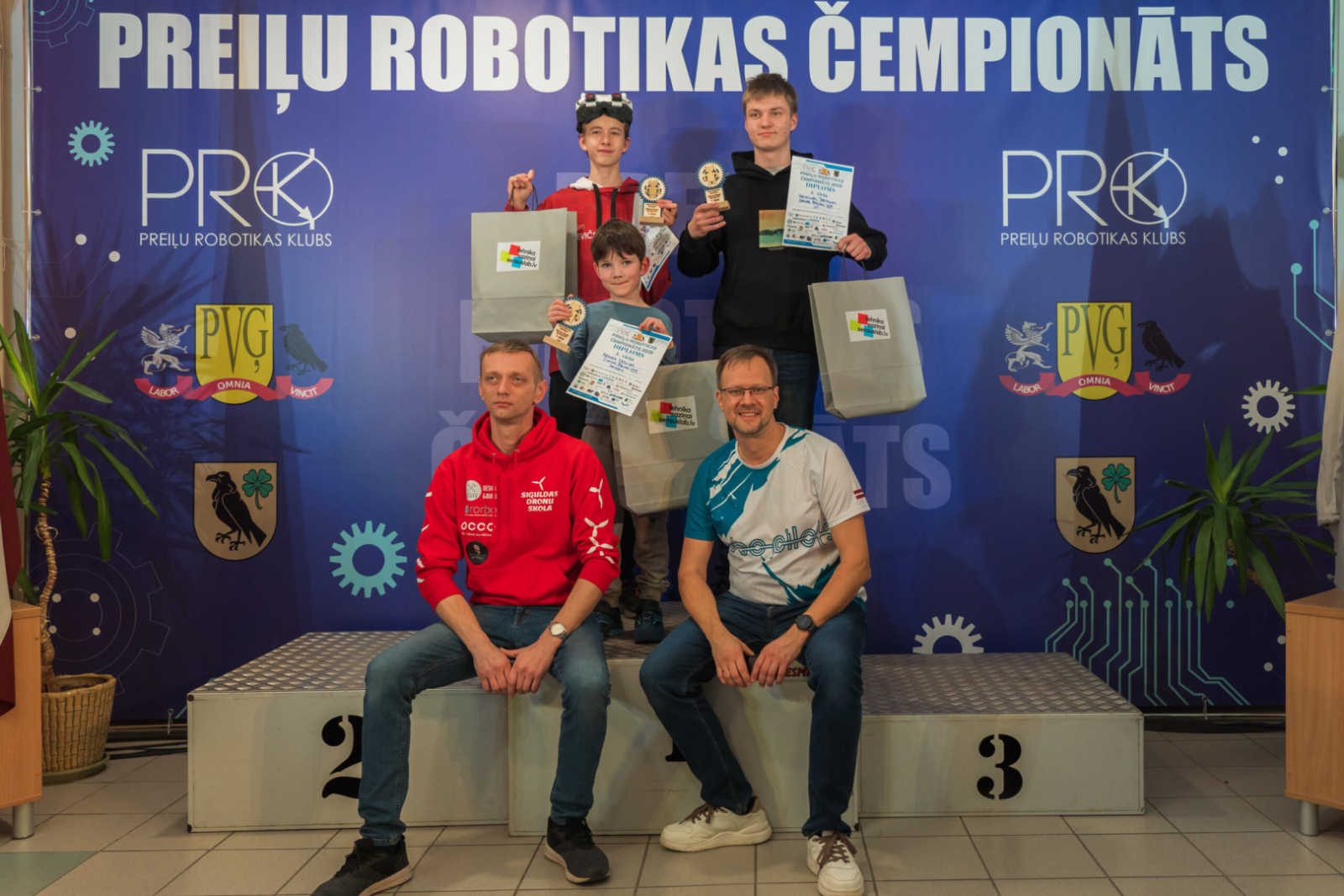 Aizvadīts 17. Latvijas robotikas čempionāta 7. Preiļu robotikas čempionāta posms