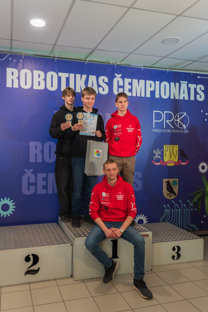 Aizvadīts 17. Latvijas robotikas čempionāta 7. Preiļu robotikas čempionāta posms