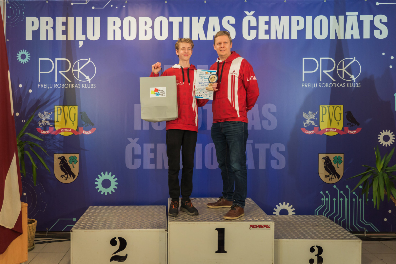 Aizvadīts 17. Latvijas robotikas čempionāta 7. Preiļu robotikas čempionāta posms