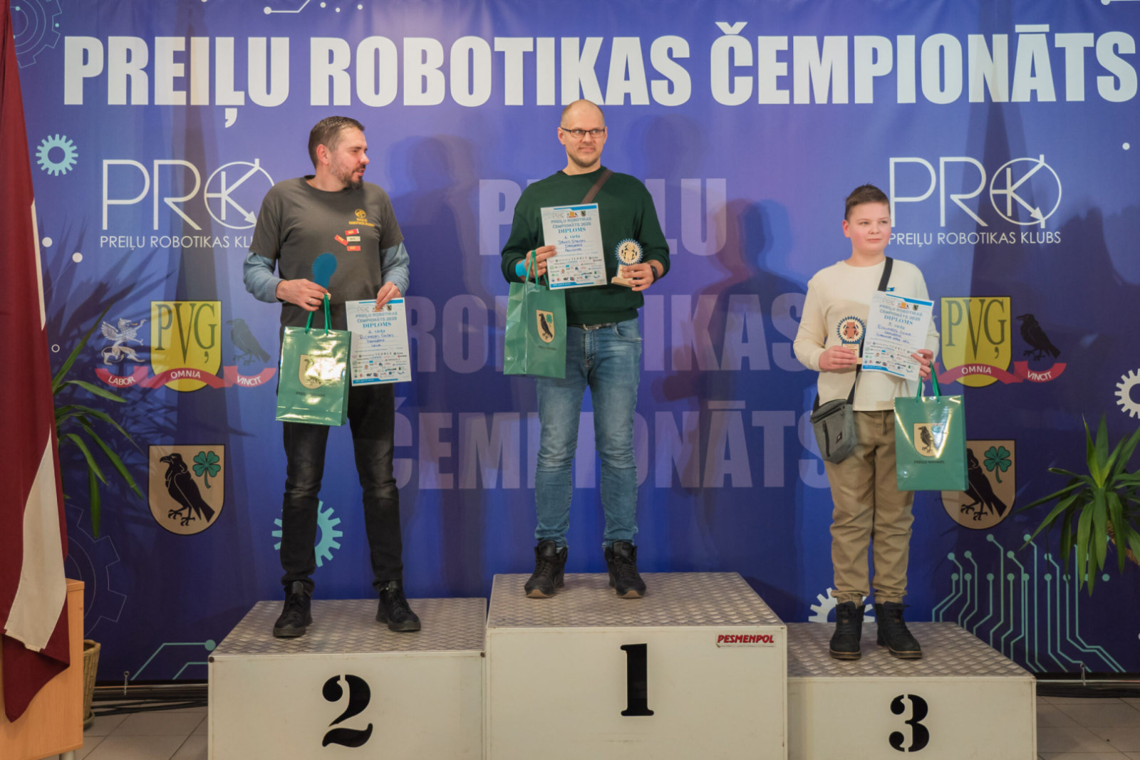 Aizvadīts 17. Latvijas robotikas čempionāta 7. Preiļu robotikas čempionāta posms
