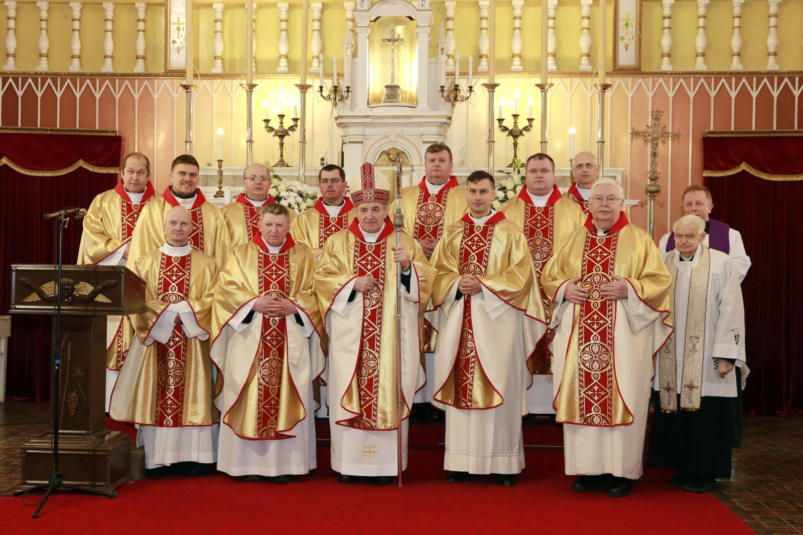 Preiļu draudzes prāvests, Preiļu dekanāta dekāns Jānis Stepiņš