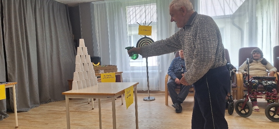 Jūlijs sociālās aprūpes centrā "Vārkava’’