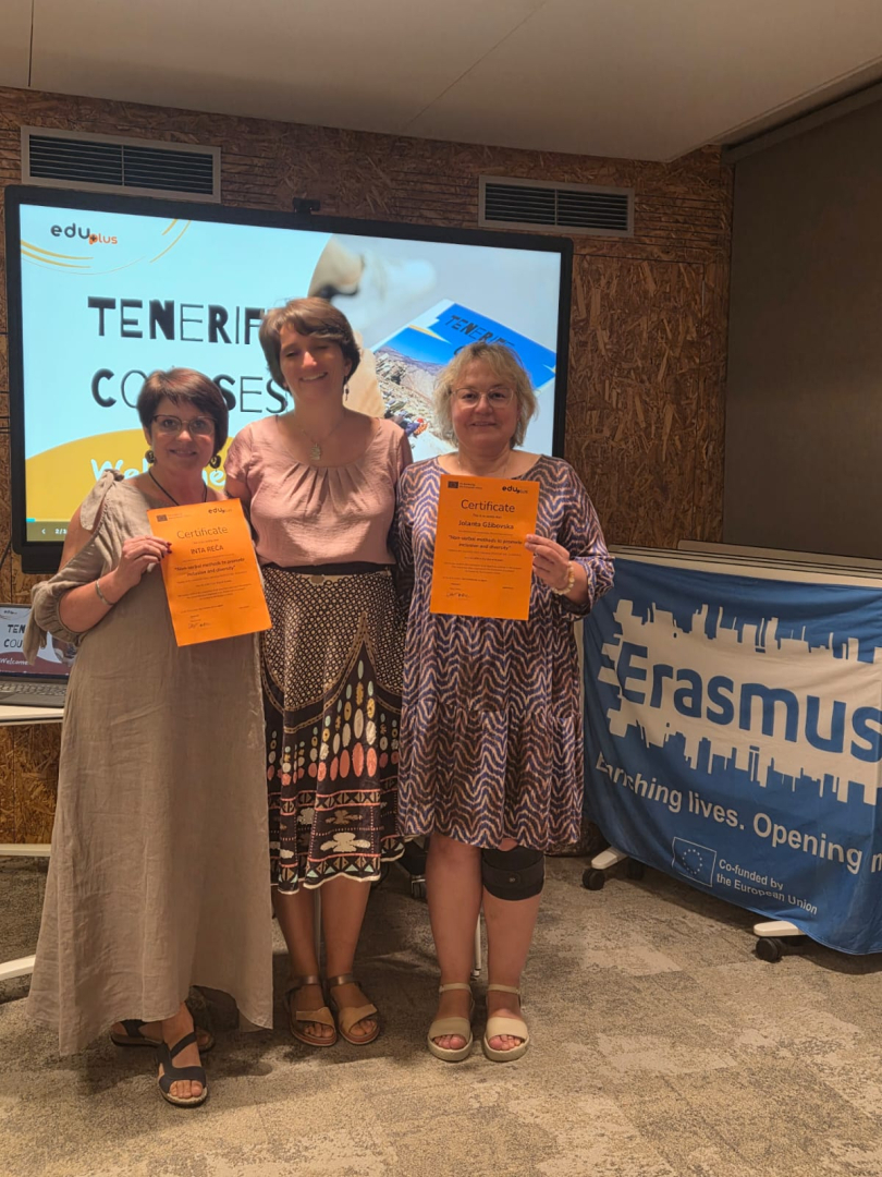 Projekta "Izaugsme caur zināšanām - vecāku līdzdalība mūžizglītībā” dalībnieki piedalījās neformālās izglītības kuru apmācībās