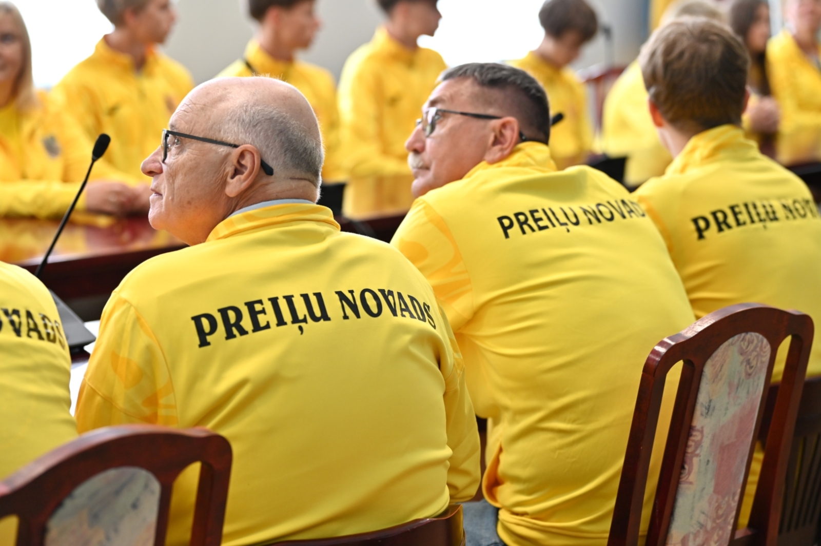 Pašvaldībā tika sveikti Latvijas X Jaunatnes olimpiādes Valmierā laureāti, dalībnieki un viņu treneri