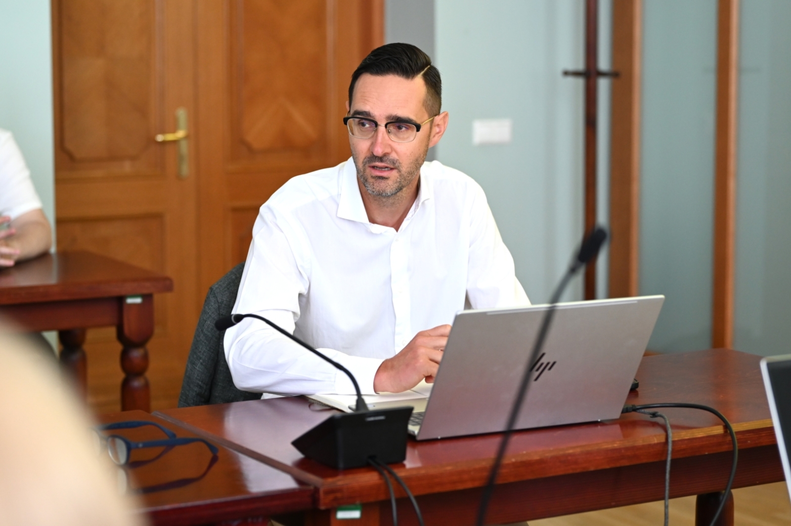 Preiļu novadu reģionālajā vizītē apmeklē satiksmes ministrs Rihards Kozlovskis