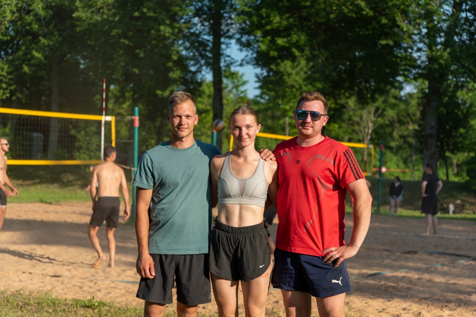Jauniešu volejbola turnīrs Riebiņos