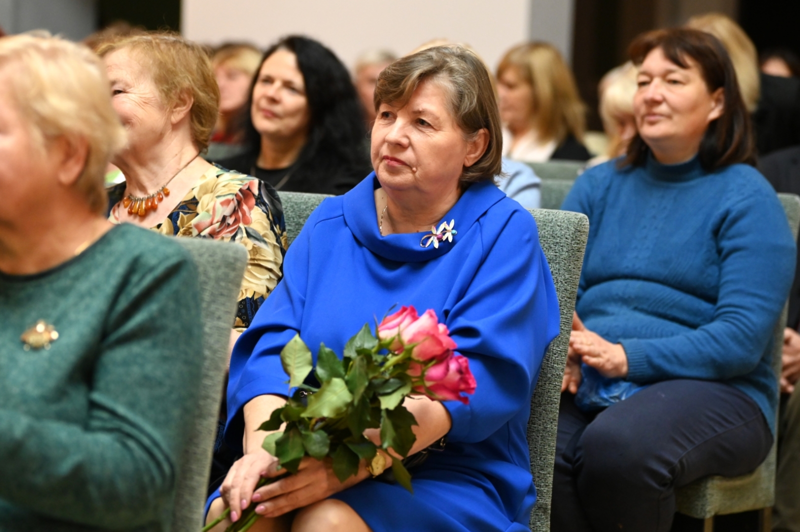 Skolotāju diena godināti Preiļu novada pedagogi