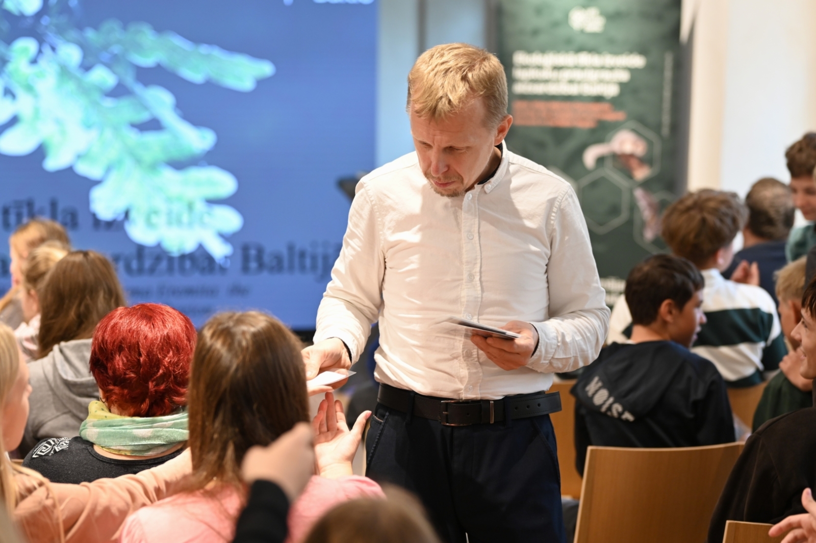 Preiļu muižas kompleksa un parka teritorijā tiek realizēts projekts "Meža dienas 2026"