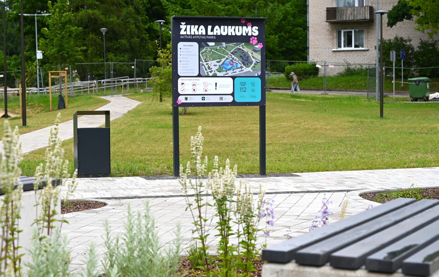 Žika laukuma būvdarbi ir pabeigti – projekts tuvojas noslēgumam