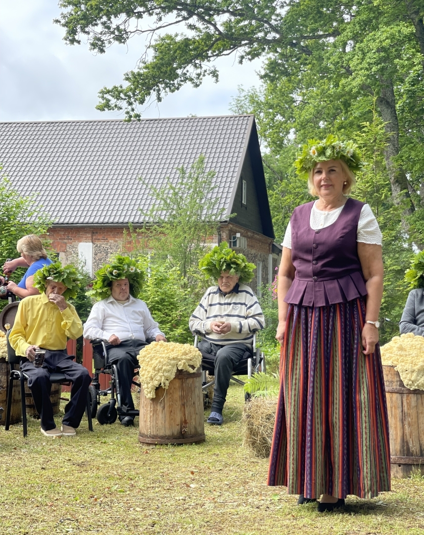 Līgo svētku gaidīšana SAC "Rušona"